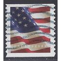 #5158 (49c Forever) US Flag Coil Single (BCA) 2017 Used