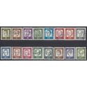 Germany # 824-839 1961-62 Used Set of 16
