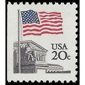 #1896b 20c Flag over Supreme Court Booklet Single 1981 Mint NH