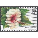 #3313 33c Tropical Flowers Chinese Hibiscus 1999 Used