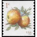 #5037 1c Apples Coil Single 2016 Used