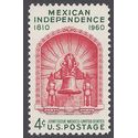 #1157 4c 150th Anniv. of Mexican Independence 1960 Mint NH