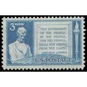 # 978 3c 85th Anniversary Gettysburg Address 1948 Mint NH
