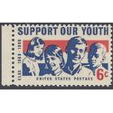 #1342 6c The Elks Club, Support our Youth 1968 Mint NH