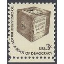 #1584 3c Early Ballot Box Dull Gum1977 Mint NH
