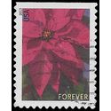 #4816 (46c Forever) Holiday Poinsettia Booklet Single 2013 Used
