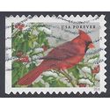 #5128 (47c Forever) Songbirds Northern Cardinal 2016 Used