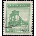 Chile # 203 1938 Used