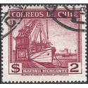 Chile # 207 1938 Used