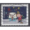 #5030 Charlie Brown Hanging Ornament on Tree Booklet Single 2015 Used