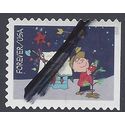 #5030 Charlie Brown Hanging Ornament on Tree Booklet Single 2015 Used