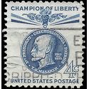 #1147 4c Champion of Liberty Thomas G. Masaryk 1960 Used