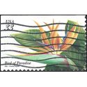 #3310 33c Tropical Flowers Bird of Paradise 1999 Used