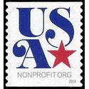 #5061 5c USA Nonprofit Coil Single 2016 Used