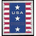 #4158 10c Patriotic Banner Presort Coil Single 2007 Mint NH