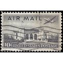 Scott C 34 10c US Air Mail Pan American Building 1947 Used
