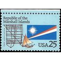 #2507 25c Republic of the Marshall Islands 1990 Mint NH