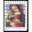 #3355 33c Madonna and Child Booklet Single 1999 Used
