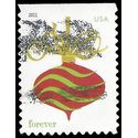 #4575 (44c Forever) Holiday Baubles Red Booklet Single 2011 Used