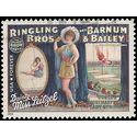 #4900 (49c Forever) Vintage Circus Posters Ringling Bros and Barnum & Bailey 2014 Used
