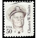 #1869a 50c Chester W. Nimitz 1985 Used