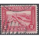 # 398 2c Panama-Pacific Expo Pedro Miguel Locks, Panama Canal 1913 Used