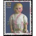 #3151d 32c American Dolls  Doll by Martha Chase 1997 Used