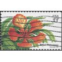 #3311 33c Tropical Flowers Royal Poinciana 1999 Used