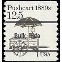 #2133a 12.5c Pushcart 1880s Bureau Precancel Coil Single 1985 Mint NH