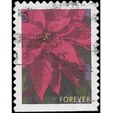 #4816 (46c Forever) Holiday Poinsettia Booklet Single 2013 Used