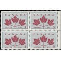 Canada # 417 1964 Used Block of 4