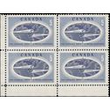 Canada # 473 1967 Used Block of 4