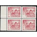 Canada # 476 1967 Used Block of 4