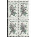 Canada # 478 1968 Used Block of 4