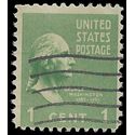 # 804 1c Presidential Issue George Washington 1938 Used