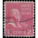 # 806 2c Presidential Issue John Adams 1938 Used
