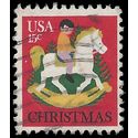#1769 15c Child on Hobby Horse and Christmas Tree 1978 Used