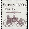 #1907 18c Surrey 1890s Coil Single 1981 Mint NH