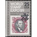 #2410 25c World Stamp Expo '89 1989 Mint NH