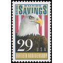 #2534 29c 50th Anniversary Savings Bonds 1991 Mint NH