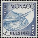 Monaco # 297 1953 Mint H