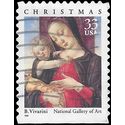 #3355 33c Madonna and Child Booklet Single 1999 Used