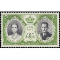 Monaco # 369 1956 Mint H