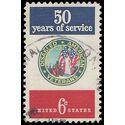 #1421 6c Honoring US Servicemen POW MIA 1970 Used