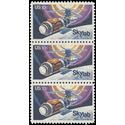 #1529 10c 1st Anniversary Skylab 1974 Used Strip of 3