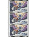 #1529 10c 1st Anniversary Skylab 1974 Used Strip of 3