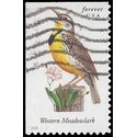 #4882 Songbirds-Western Meadowlark Booklet Single 2014 Used