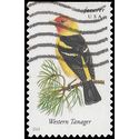 #4884 Songbirds-Western Tanager Booklet Single 2014 Used