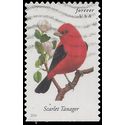 #4888 Songbirds-Scarlet Tanager Booklet Single 2014 Used