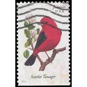 #4888 Songbirds-Scarlet Tanager Booklet Single 2014 Used